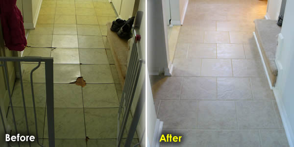 hardwood install before and after